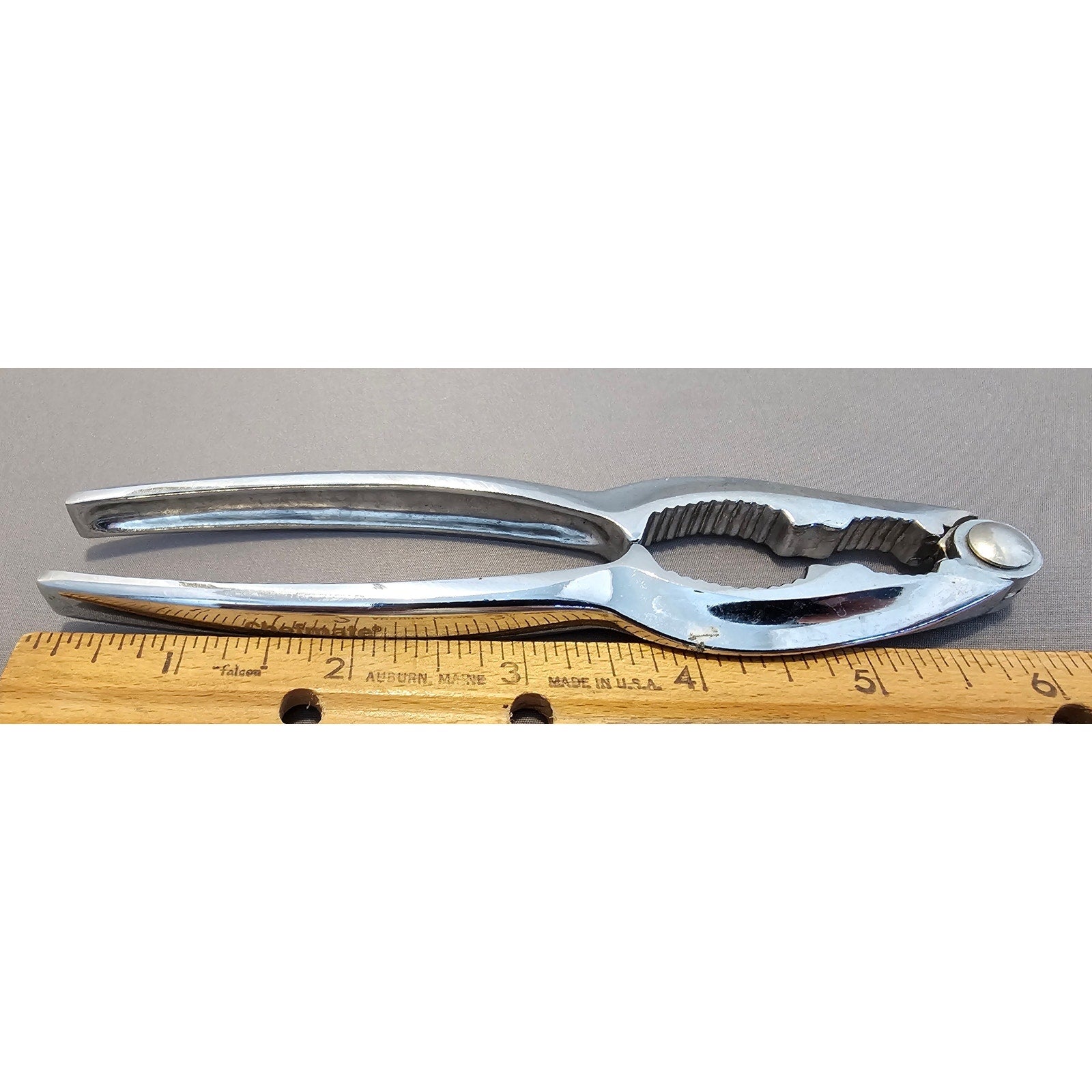 Vintage Chefmate Stainless Steel Nut/Seafood/Crab/Lobster/shell Cracker