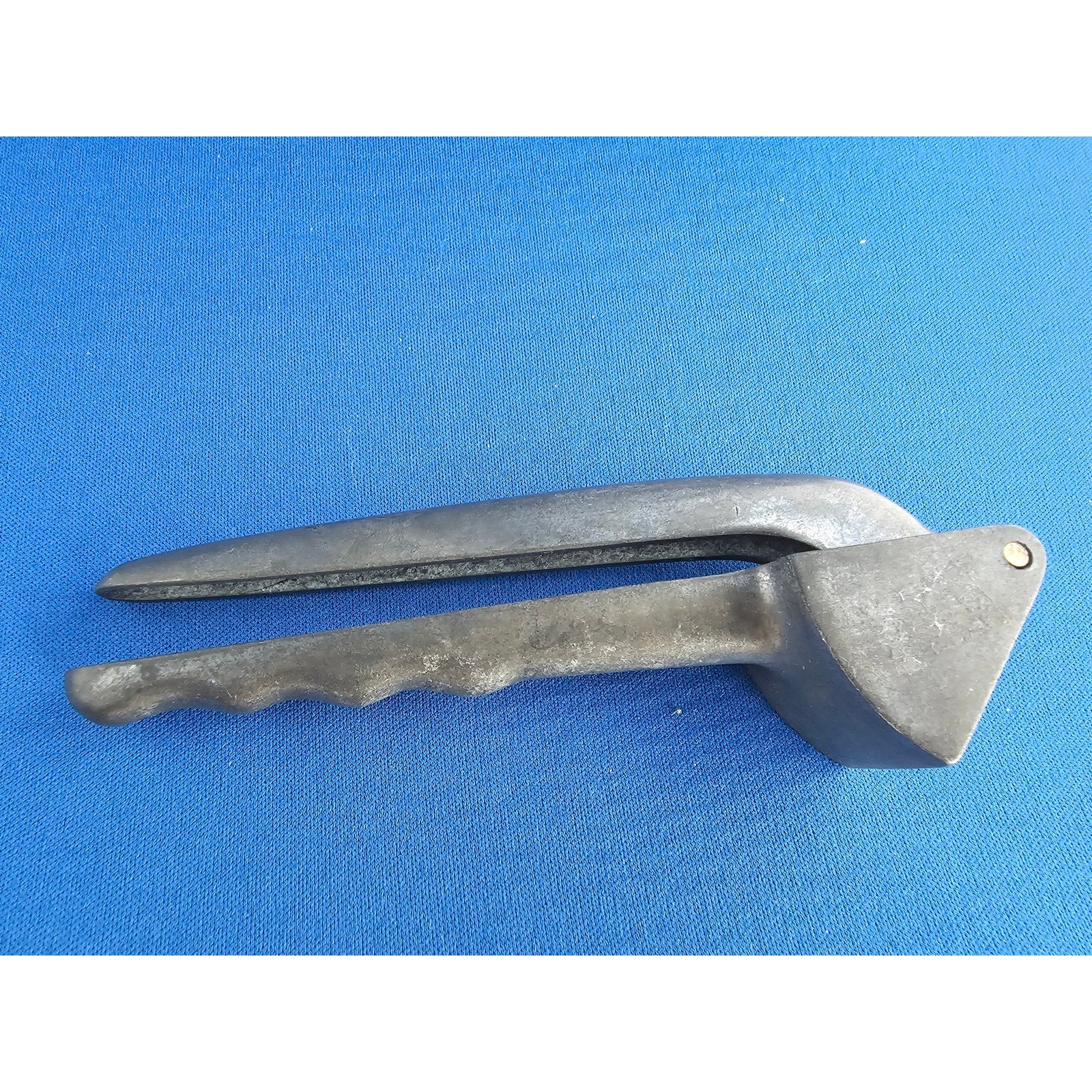 Vintage Heller Hostess Ware Deluxe Aluminum Garlic-Onion Juicer Press - Italy