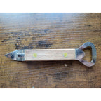 Vintage Mid-Century Can/Bottle Opener w/Wood Handle