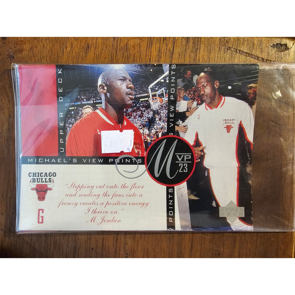 Michael Jordan 1997 Upper Deck #VP3 - View Points - NBA - Jumbo