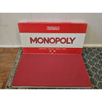 Vintage 1993 Waddingtons Monopoly 44021 - Complete Board Game w/Red Board Insert