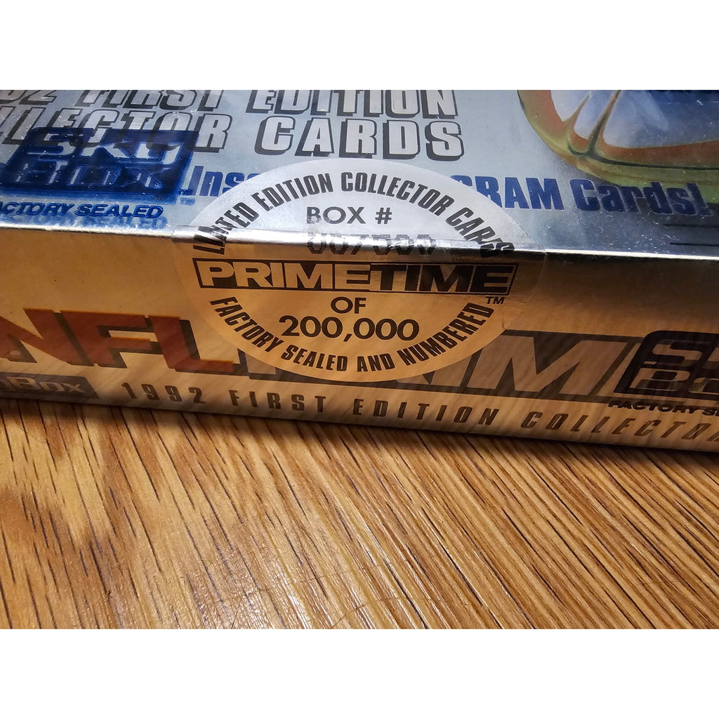 1992 SkyBox NFL Prime Time First Edition Football Box FACTORY SEALED