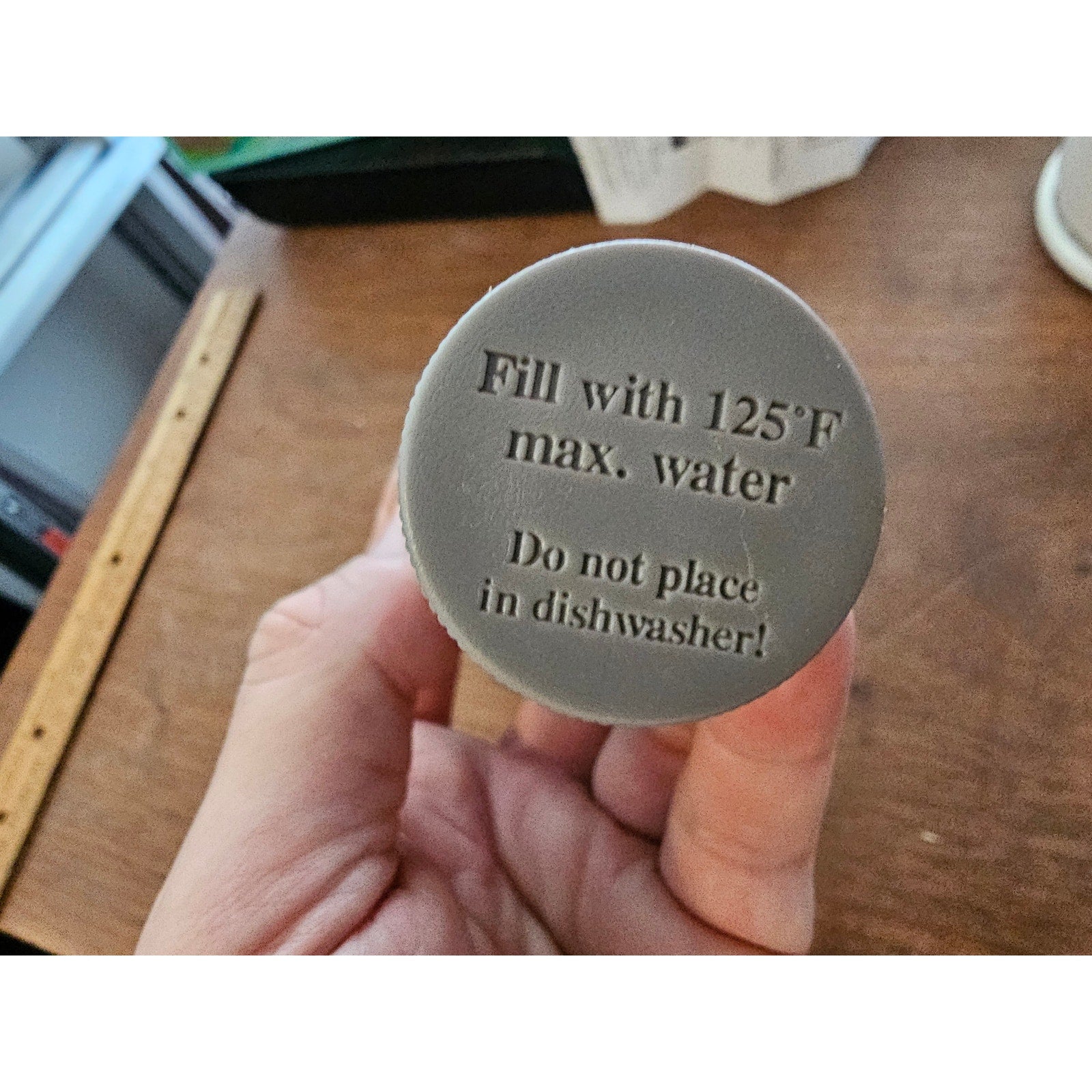 Vintage 9 in Long Aluminum Ice Cream Scoop - Water Filled Heat