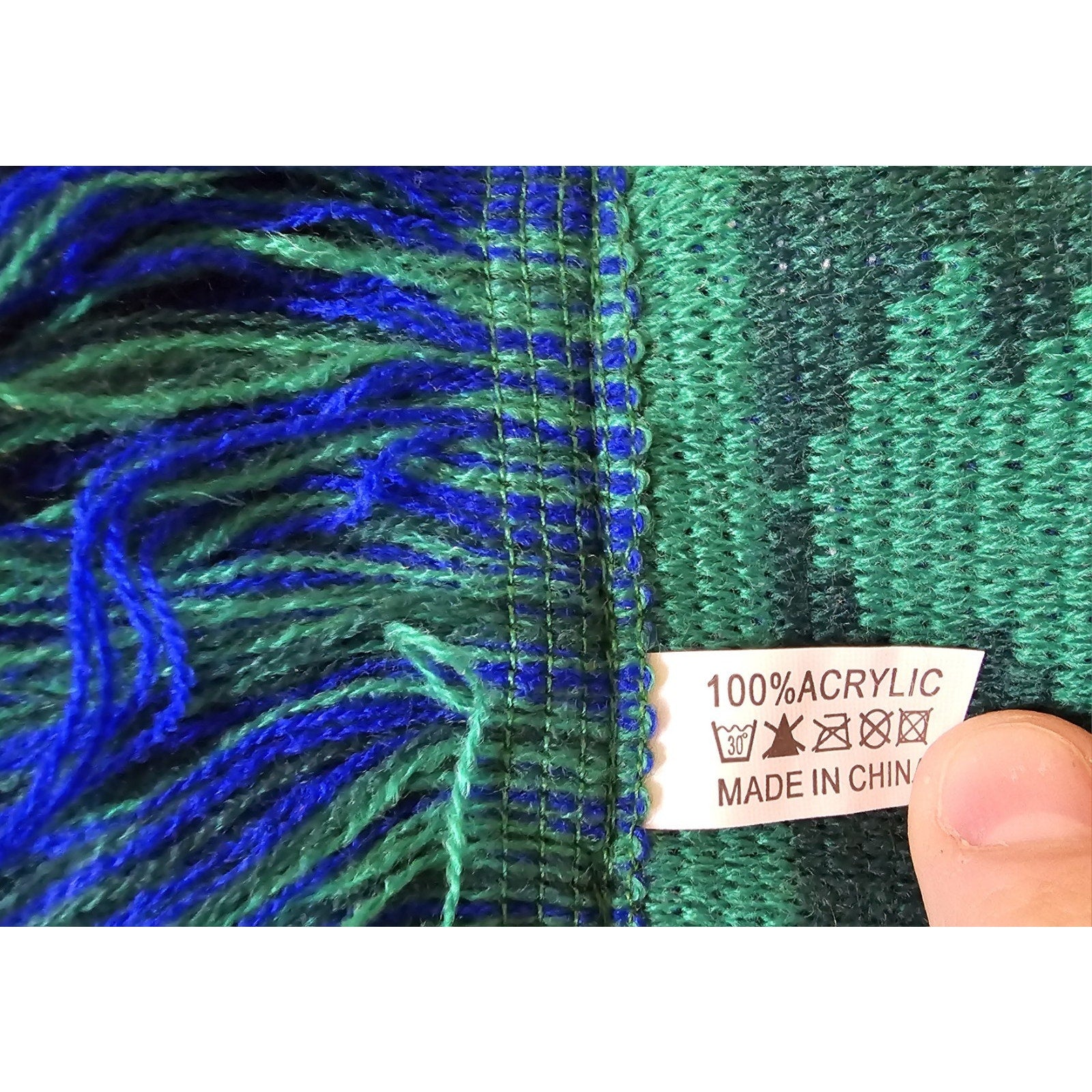 Minnesota Timberwolves Scarf 2021-2022 City Edition Reversible Blue Green - 54x7