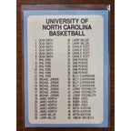 Checklist Nos. 1-100 - 1989 Collegiate Collection #116  -North Carolina's Finest