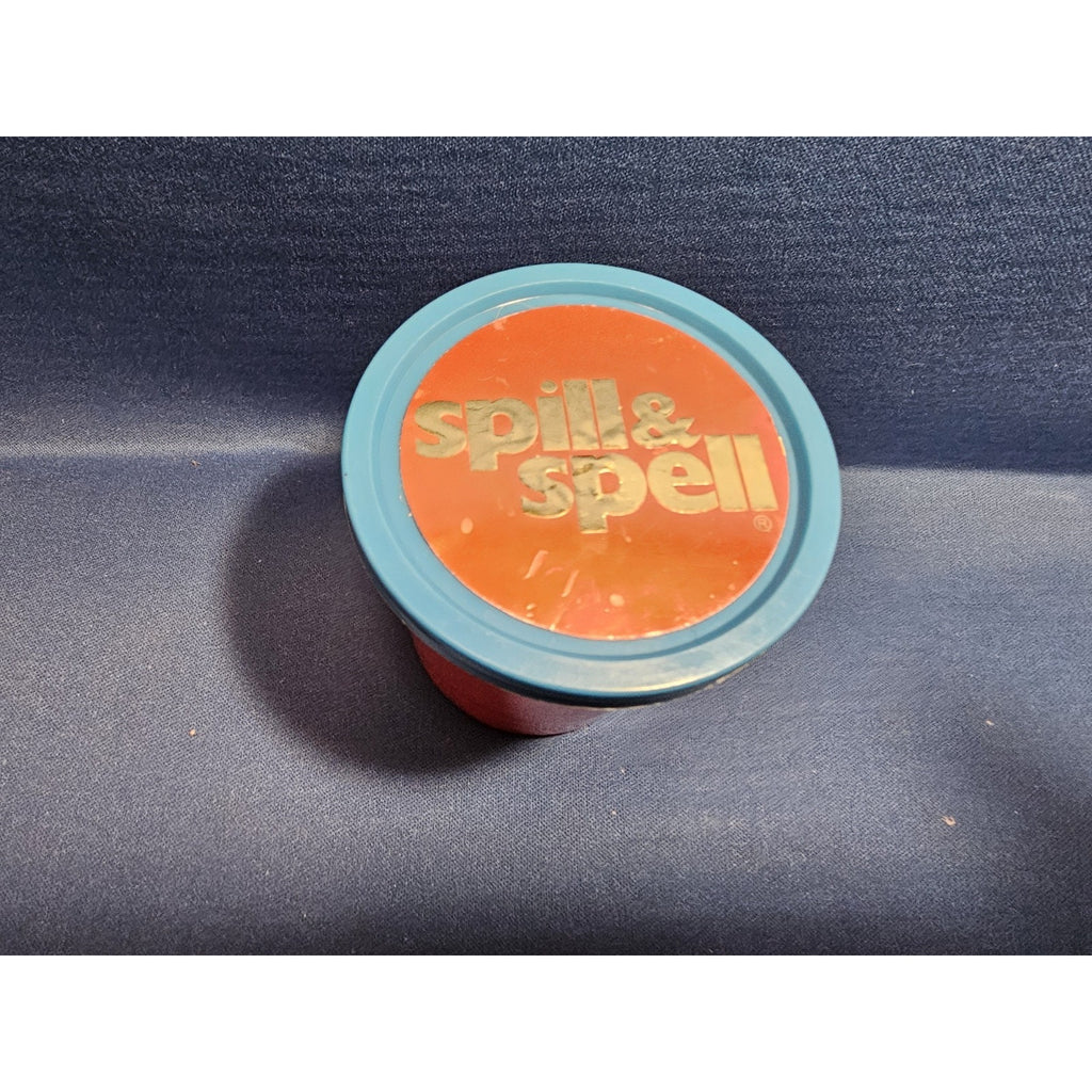 Vintage 1972 Parker Brothers #102 - Spill & Spell Dice Game - Cup & Lid ONLY
