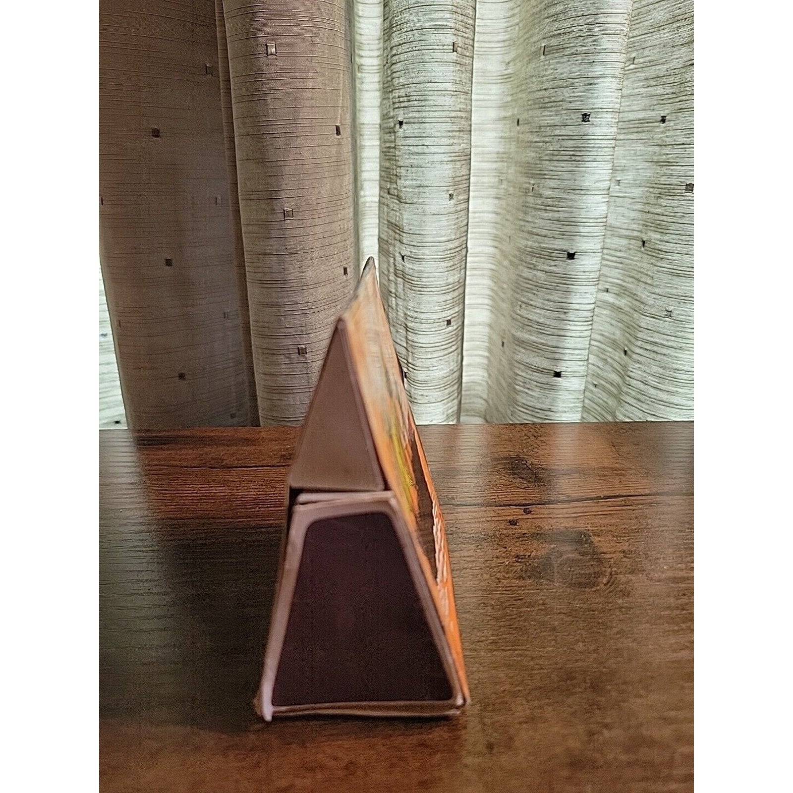 Vintage A.V.80 Match Sticks Box - Green/Orange Pirate Ships - Made in Japan