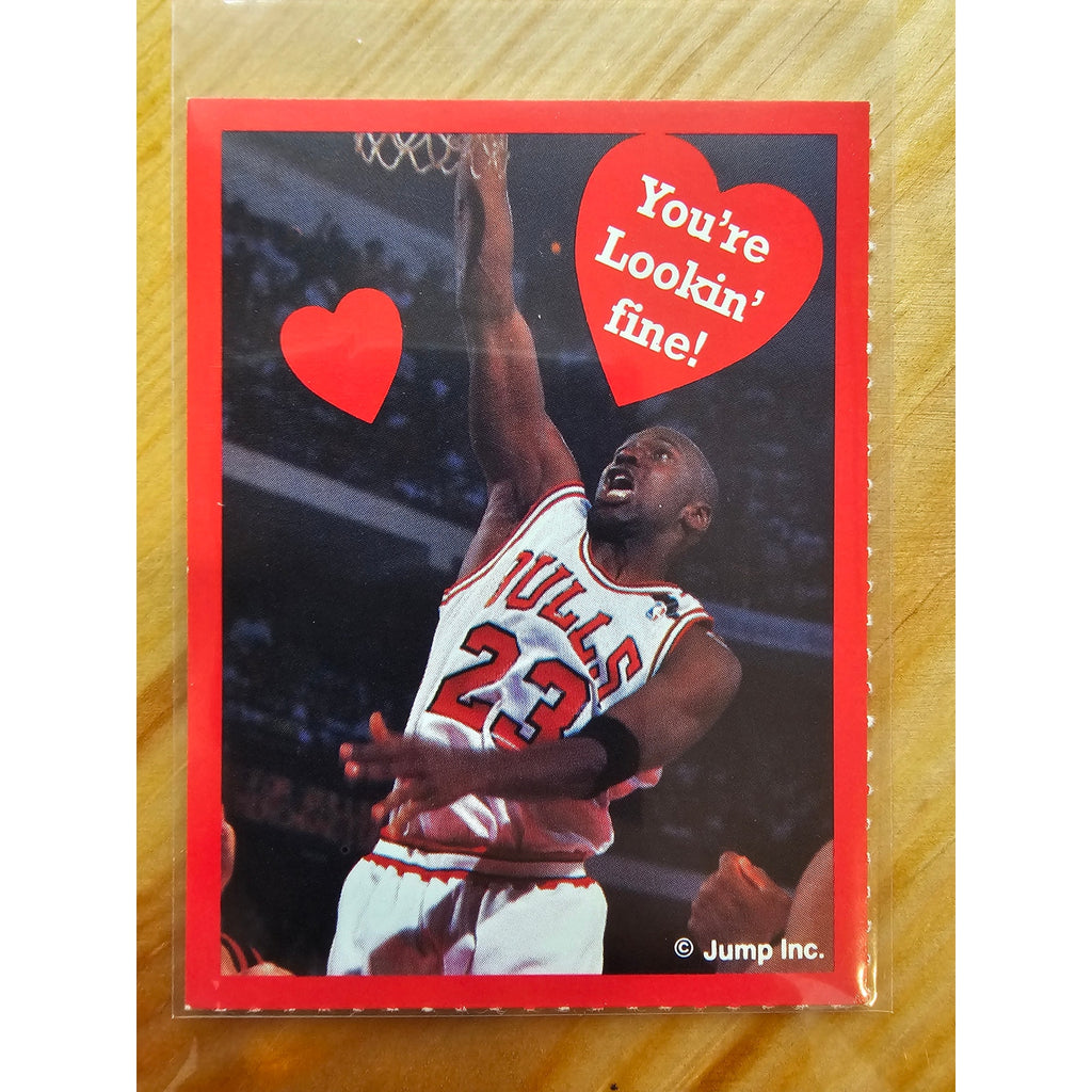 Michael Jordan 1991 Cleo Valentines - Jump Inc - NBA Properties - Lookin' fine!