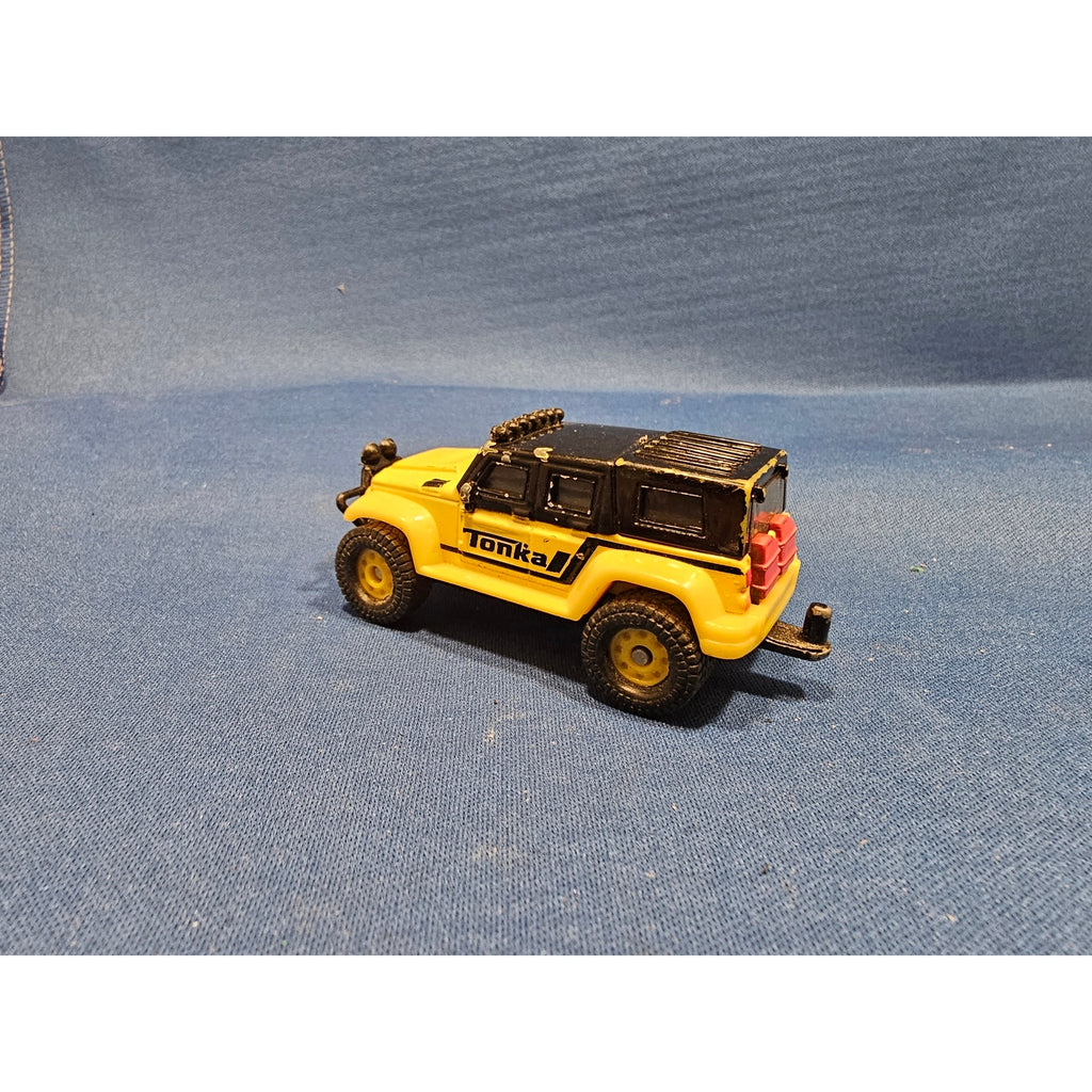 2012 Tonka Funrise #06429 - Yellow/Black SUV 02 Jeep Vehicle - loose