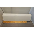 Vintage Art Deco 14" Long Bathroom Vanity Light Fixture Frosted Shade/Globe/Lens