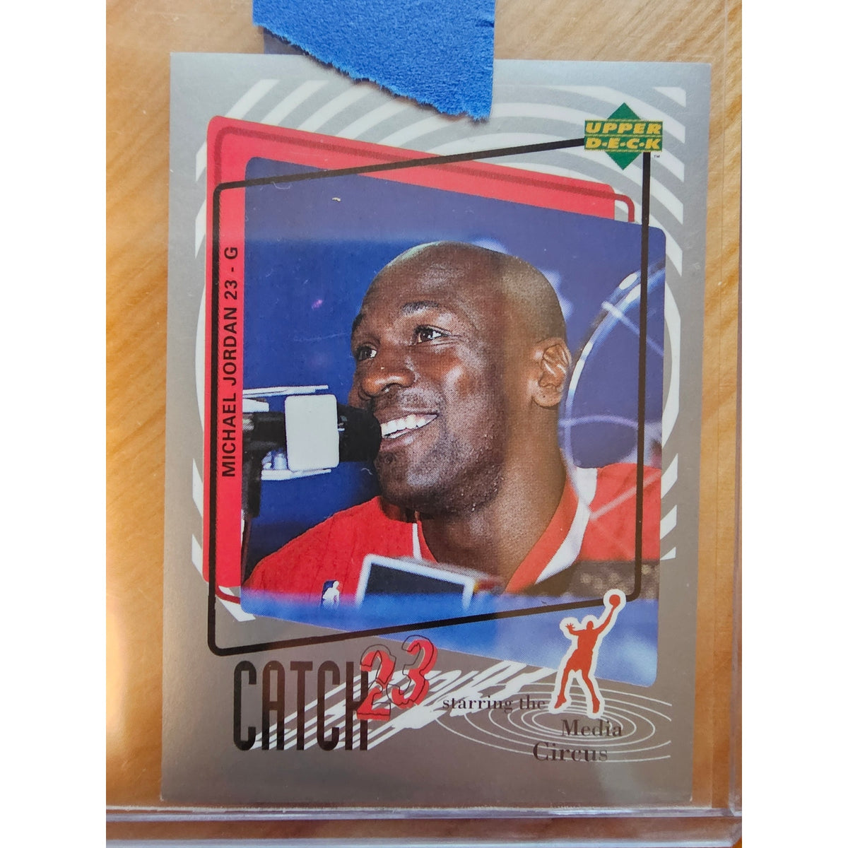 Michael Jordan 1997-1998 Upper Deck Catch 23 Sticker #MJ163 - Bulls - NBA
