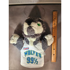 Vintage 1989-1990 Minnesota Timberwolves Crunch #99 1/2 Plush Hand Puppet