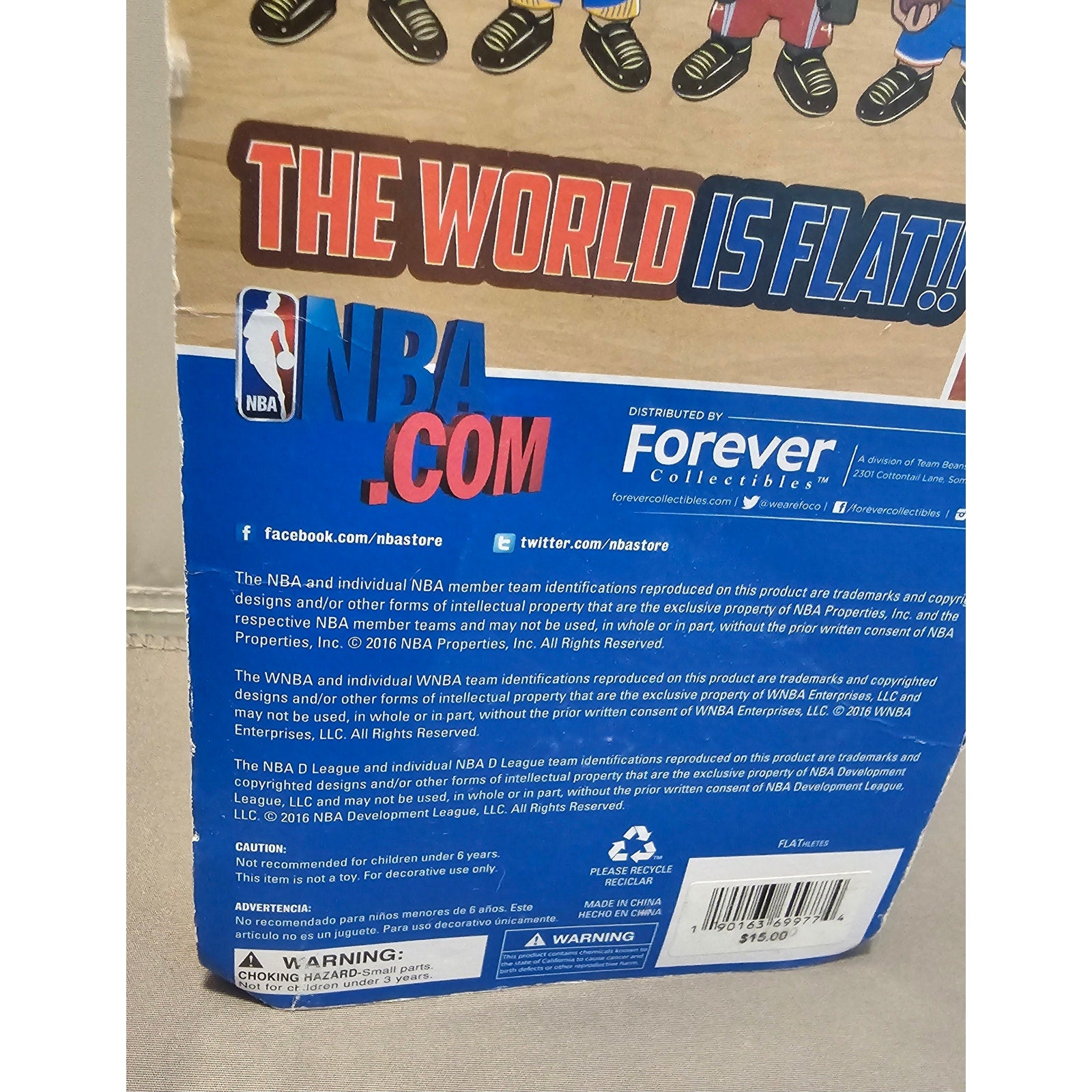 NIB 2016 FLAThletes Forever Collectibles - Zach LaVine - Timberwolves