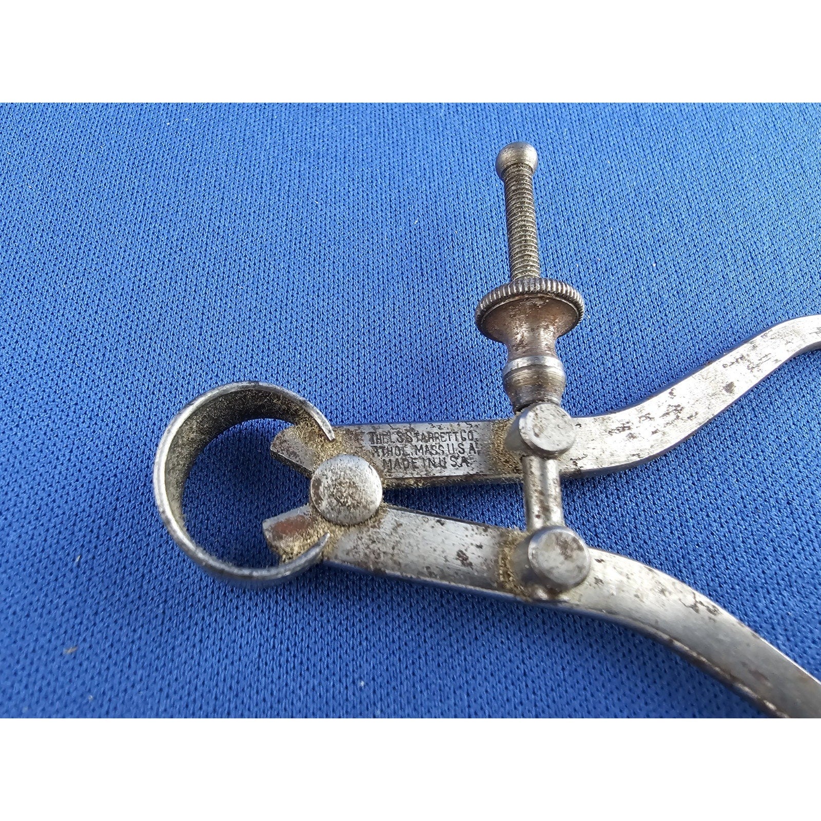 Vintage The LS Starrett Co - 4” Outside Caliper Spring Type - Athol MASS USA