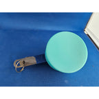 Set Of 7 Turquoise Nesting Measuring Cups & Spoons