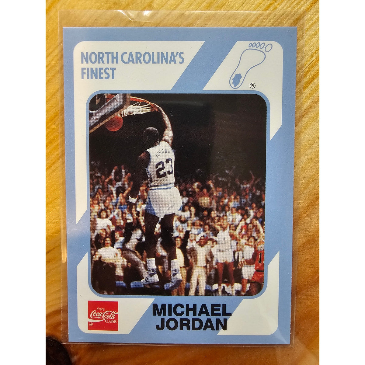 Michael Jordan 1989 Collegiate Collection #16 - Carolina's Finest - Fresh Pull