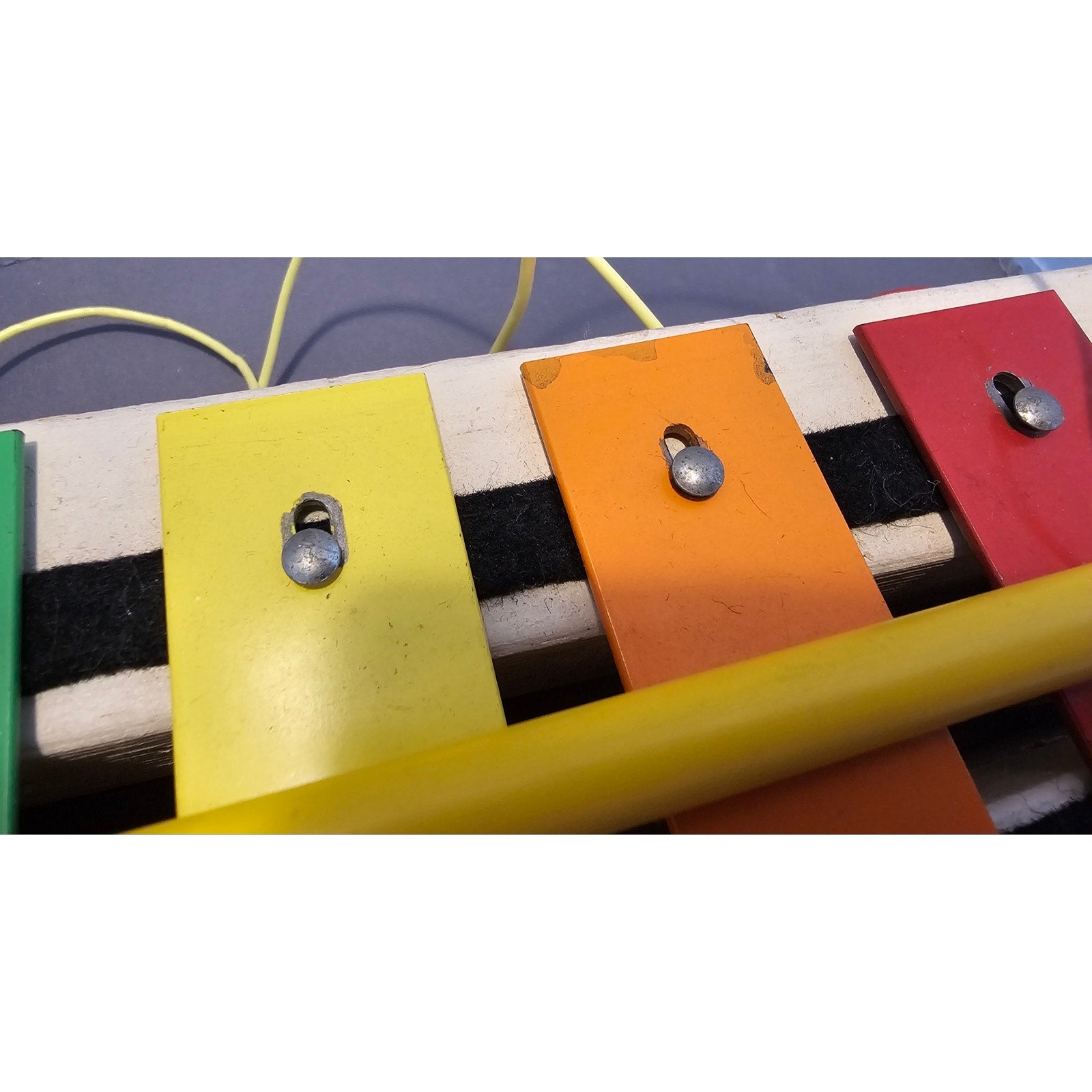 Vintage 1964 Fisher-Price #870 Pull A Tune Xylophone - Great Condition