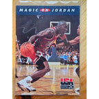 Michael Jordan 1992 Skybox #105 Magic Words On: Jordan - USA Basketball - NBA