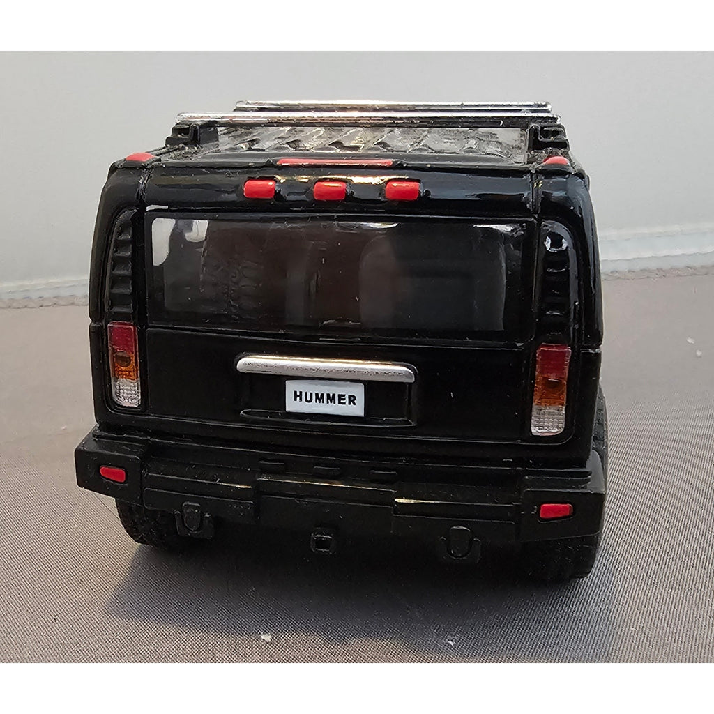 Kinsmart - 2008 Black Hummer H2 SUV - Scale 1/40 - China - loose