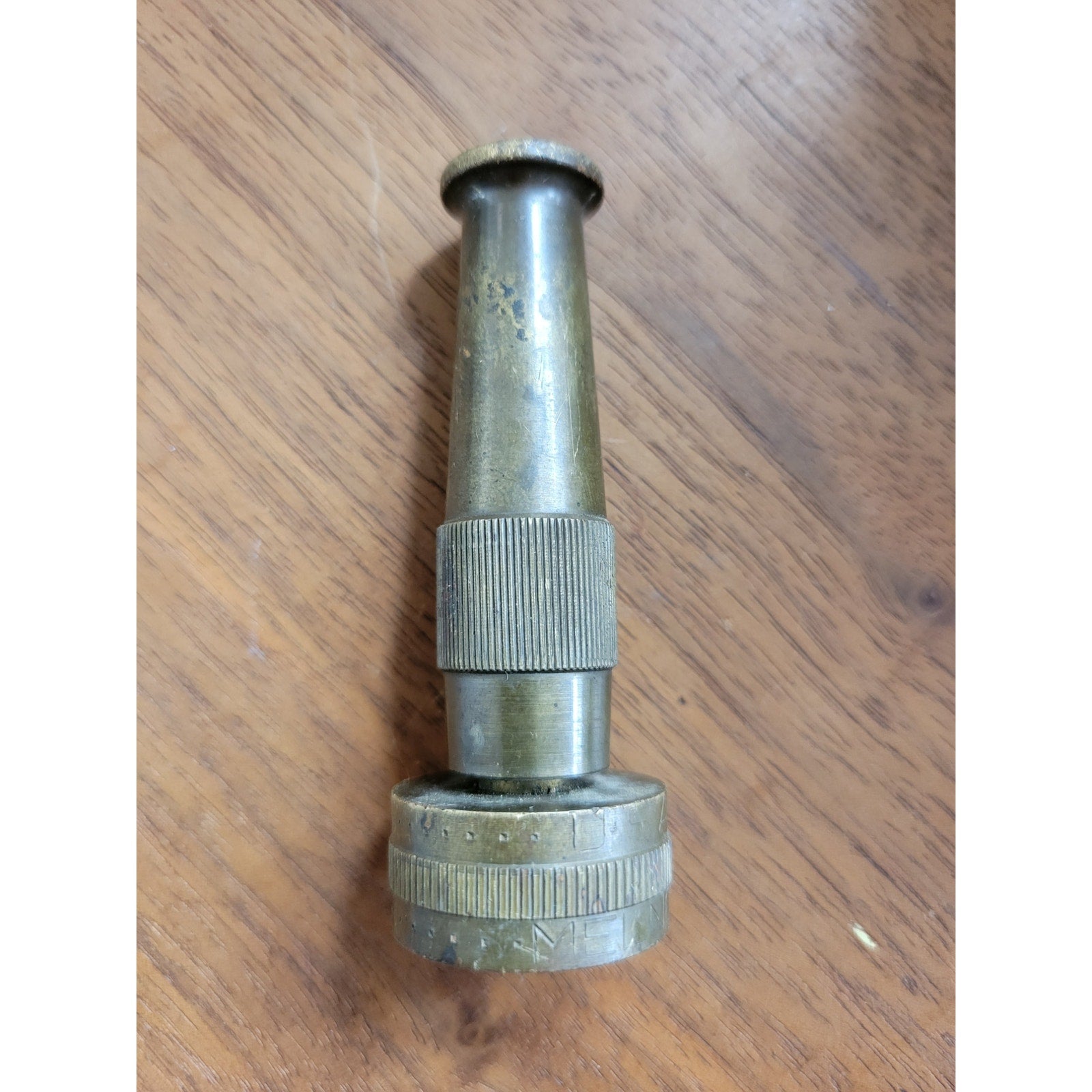 Vintage Melnor Brass 3-1/4 inch Garden Hose Screw-On Sprinkler Head Nozzle