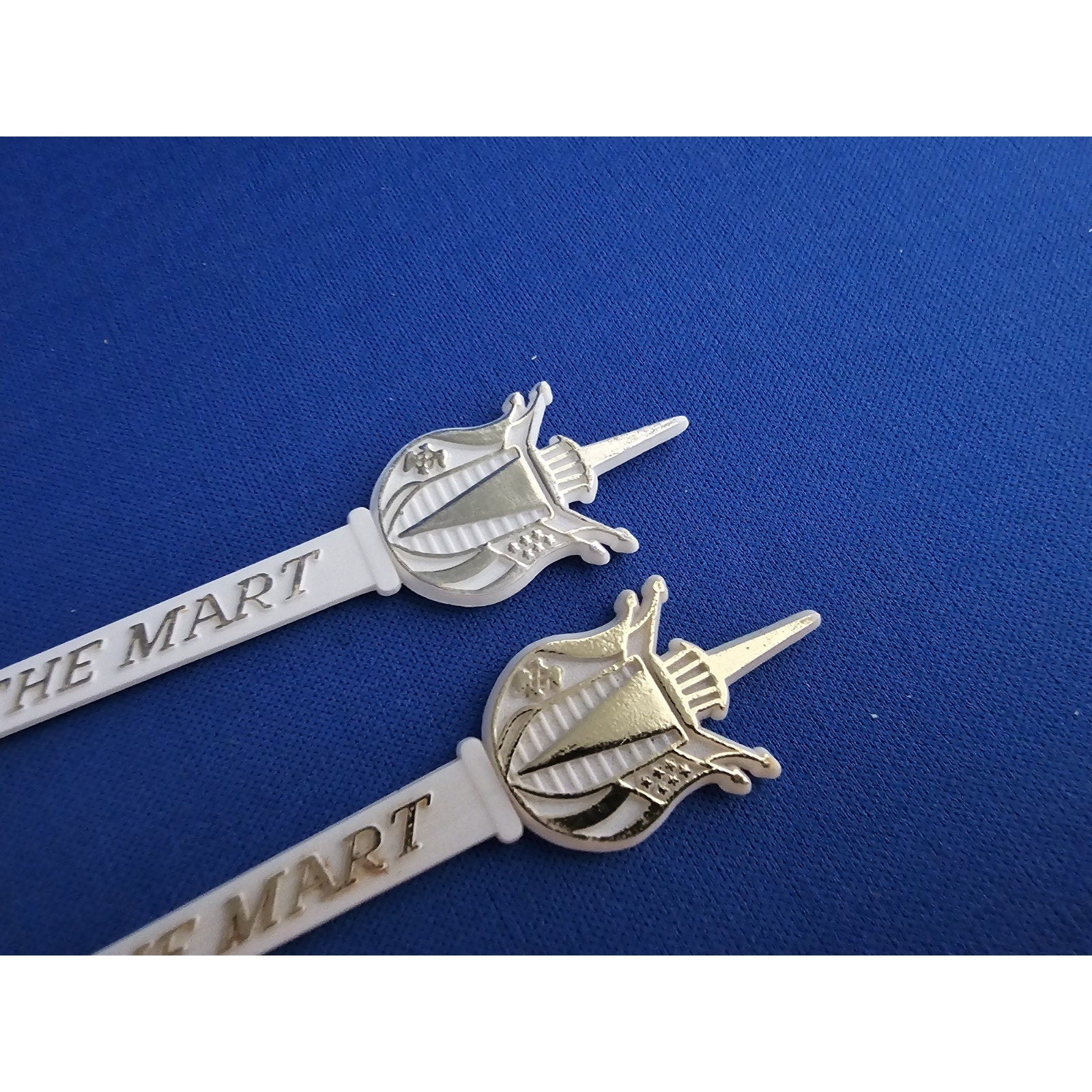 Pair of Vintage Top of the Mart New Orleans LA Drink Swizzle/Stir Stick Stirrer