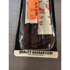 NOS/Vintage Kiwi Brown 023 2-Pair Flat Dress 24" Laces - 3-4 Eyelets per Side