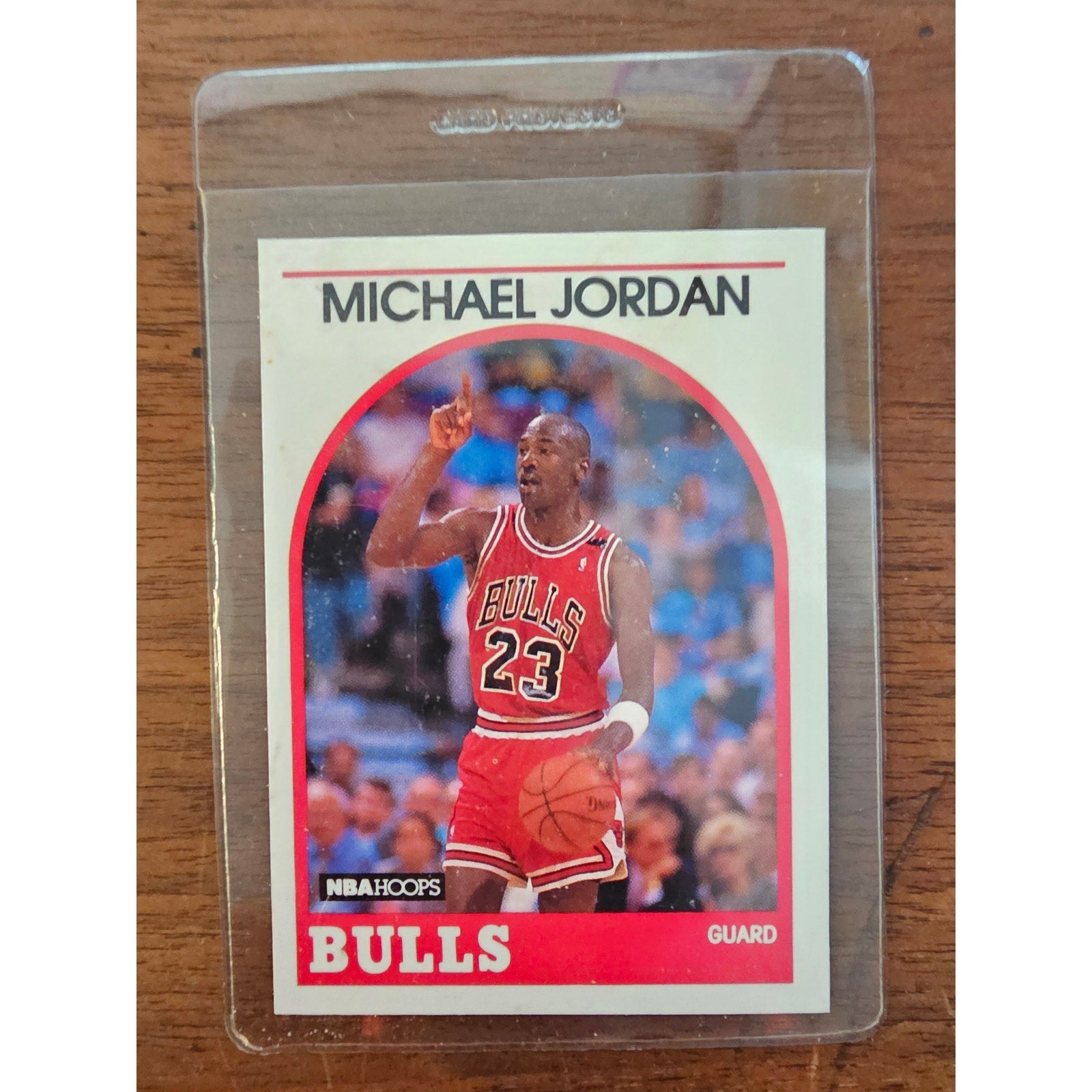 Michael Jordan 1989-1990 NBA Hoops #200 - Chicago Bulls - NBA - Fresh Pull