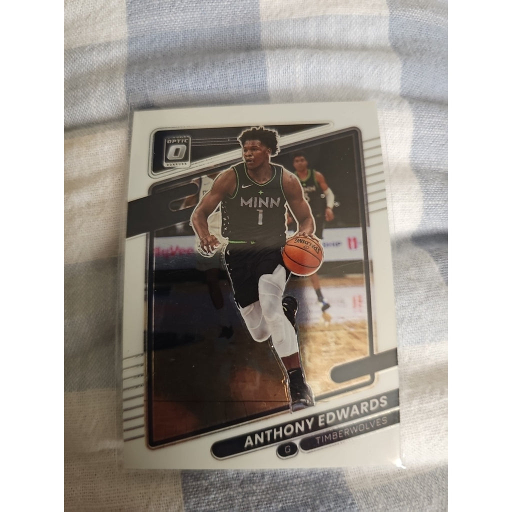 Anthony Edwards 2021-22 Panini Donruss Optic #83 - Minnesota Timberwolves