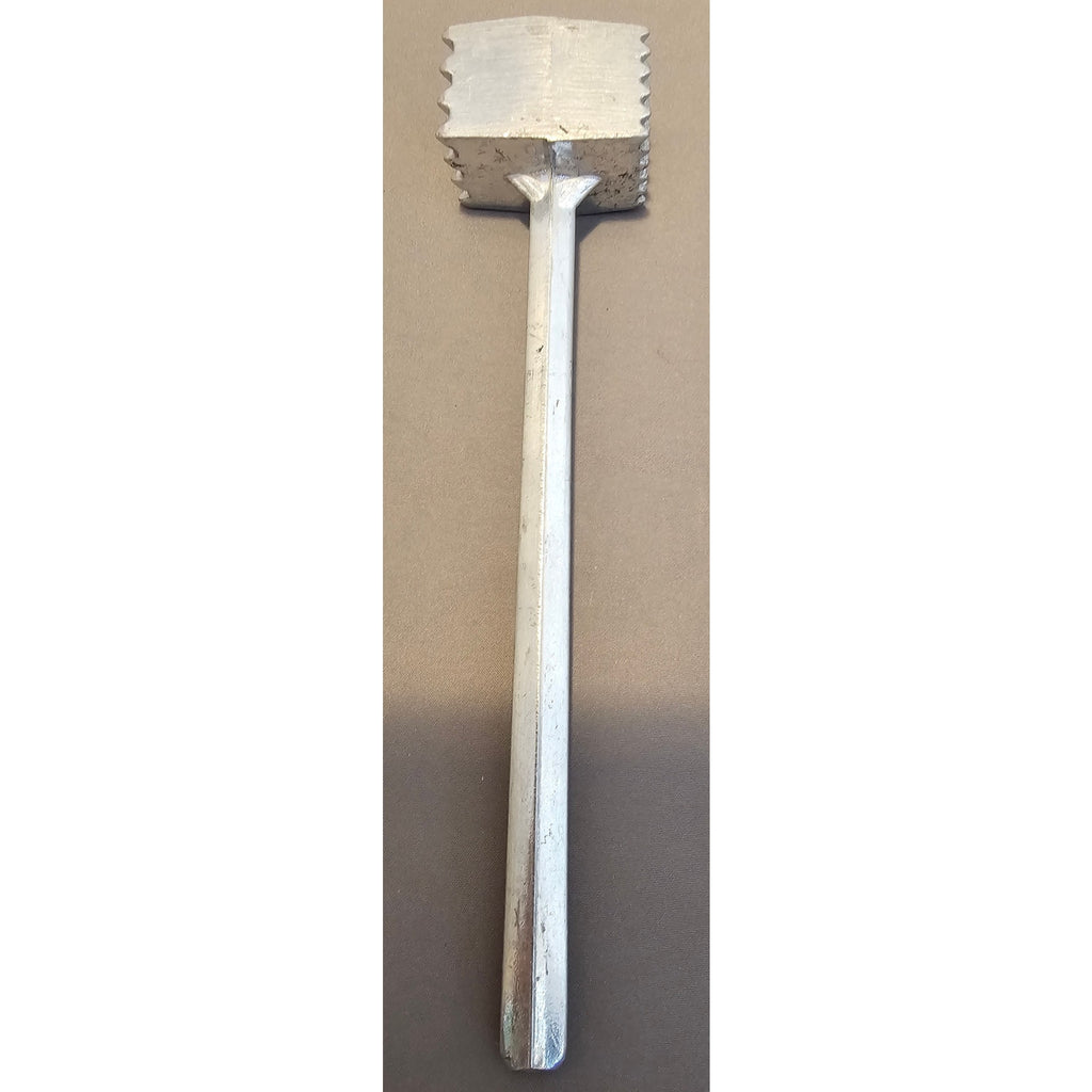 Vintage Ekco 2 - Aluminum 8" Meat Tenderizer - Fine/Coarse Pounder - Taiwan