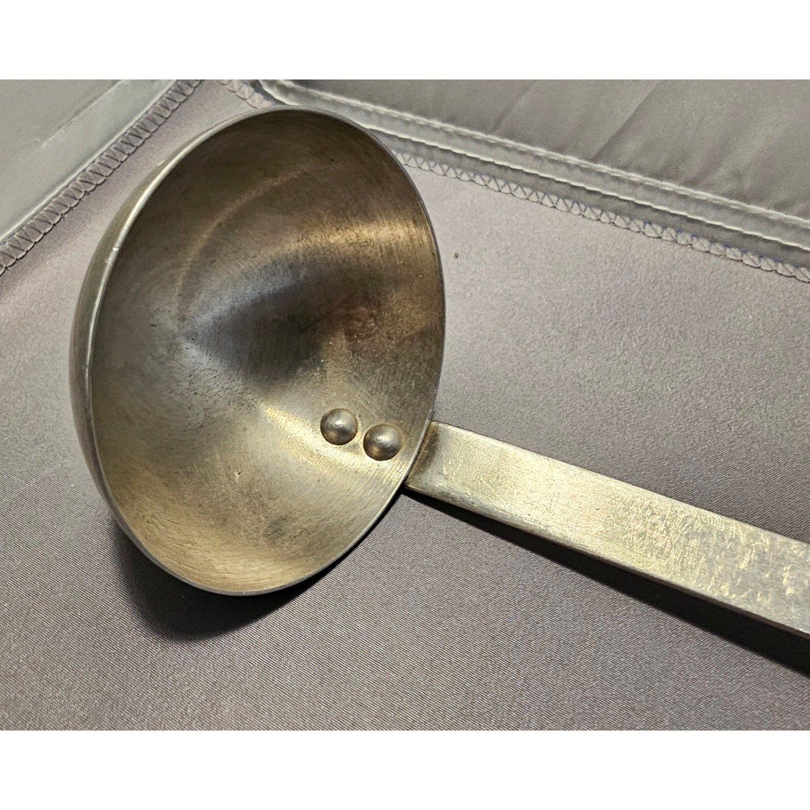 Vintage Polar Stainless Steel Soup Ladle - 11 in