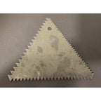 Ateco #1446 - 3-Sided Decorating Comb & Cake Icing Triangle Tool - 4-1/4" (in)