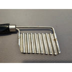 Vintage Crinkle-Cut Slicer - Kitchenware Metal Cutting Tool