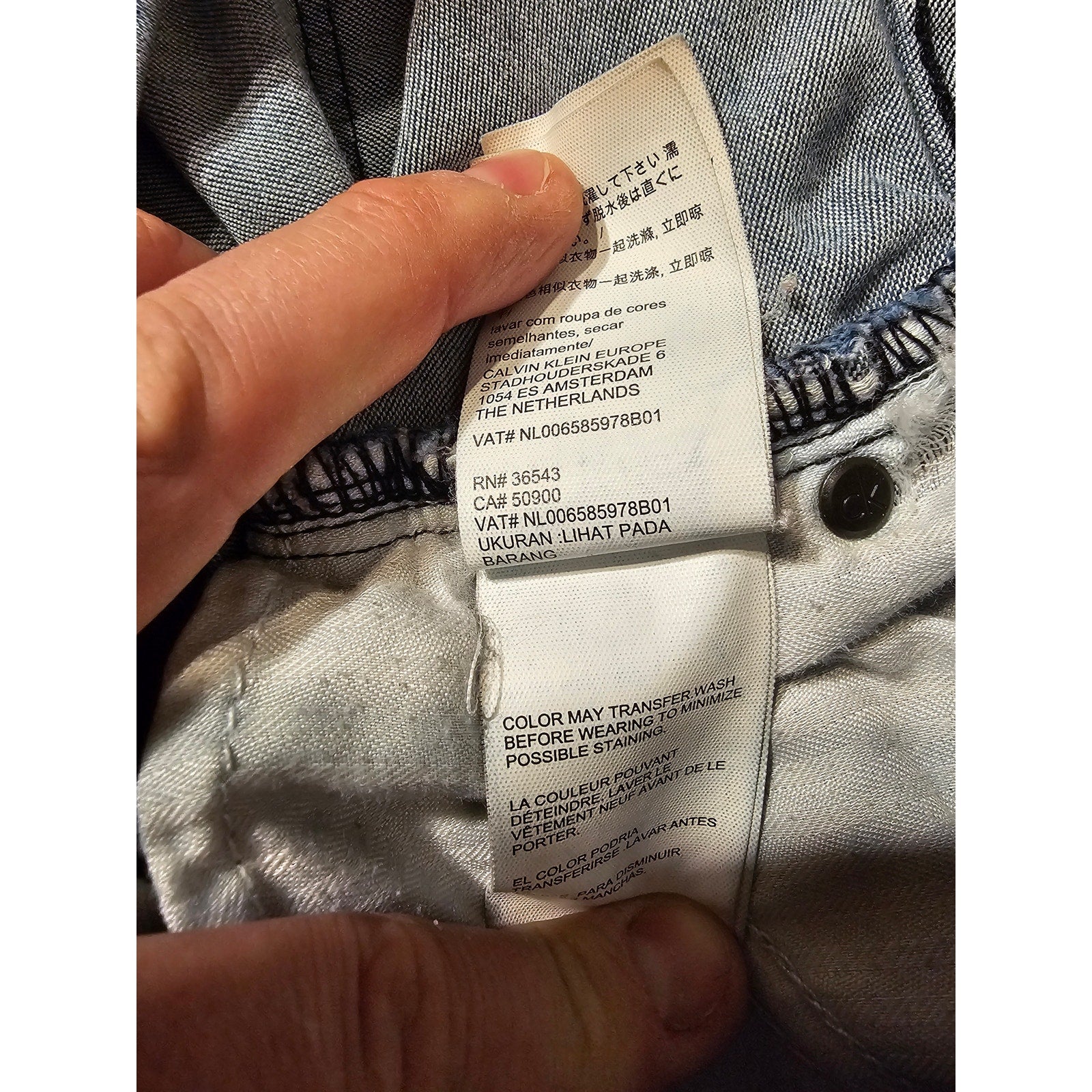 Calvin Klein Blue Jeans/Legging - Women's 31 Regular