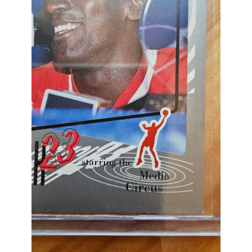 Michael Jordan 1997-1998 Upper Deck Catch 23 Sticker #MJ163 - Bulls - NBA