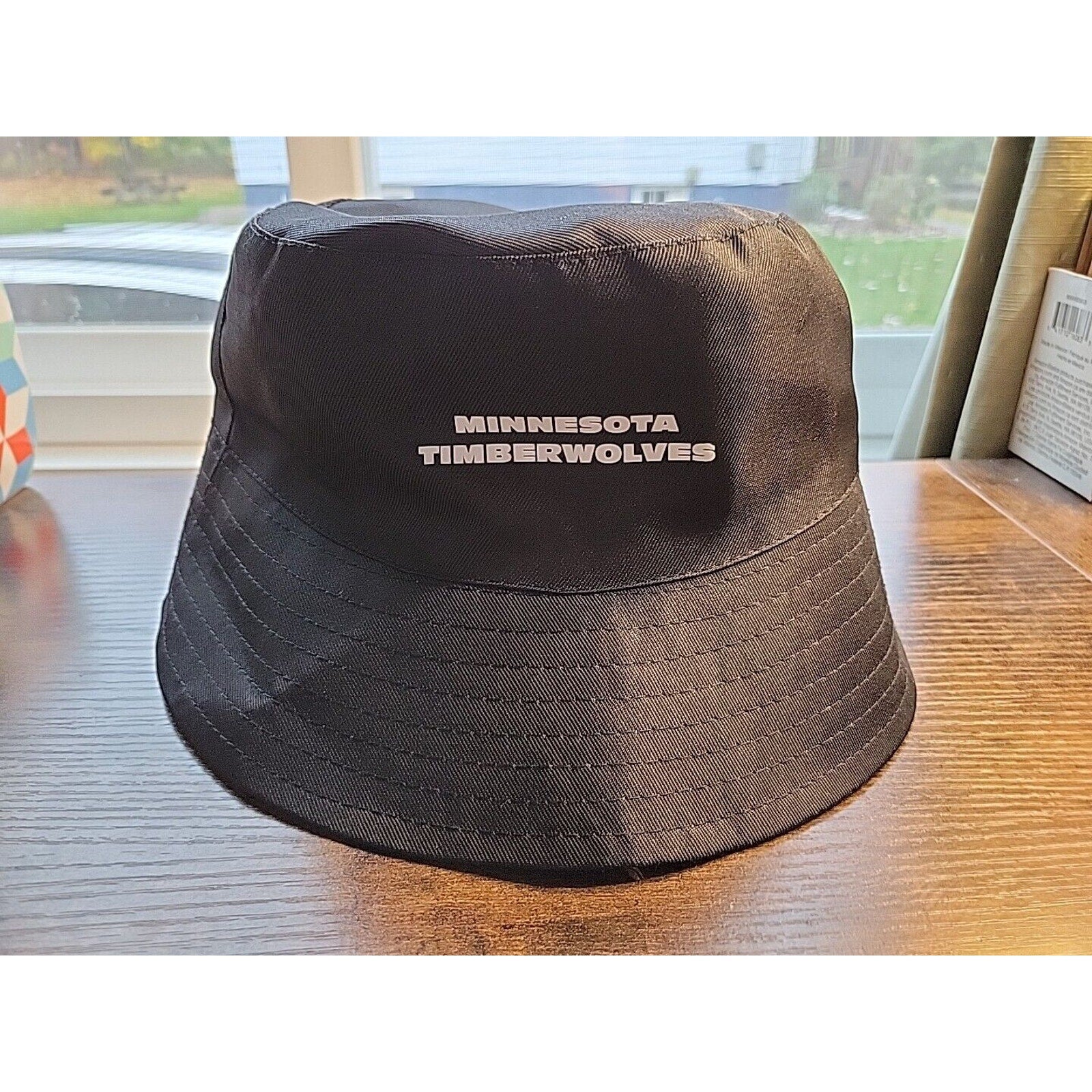 Minnesota Timberwolves Reversible Bucket Hat - Black/White - Unisex - SGA