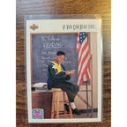 Michael Jordan 1991-1992 Upper Deck #22 - Stay in School You Can Read This - NBA