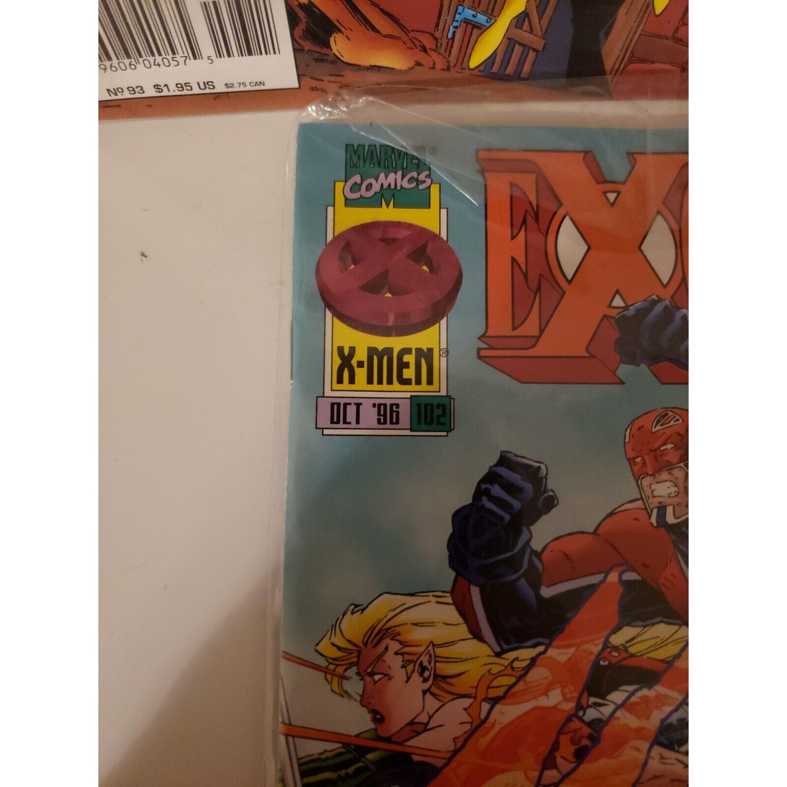 Lot of 3 1996 Marvel Excalibur #93 97 102 Comic Books - Nightcrawler