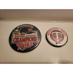 1991 Minnesota Twins '91 AL Western Division Champions Button Pinback