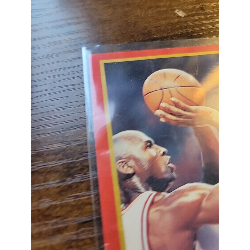 Michael Jordan 1991 Tuff Stuff Jr. Magazine Insert #7 - Chicago Bulls - NBA