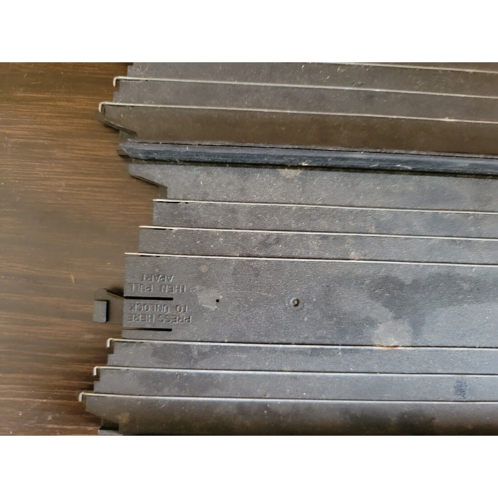 Lot of 2 Tyco B 5848 - 9" Str Slotless Track Pieces - Hong Kong