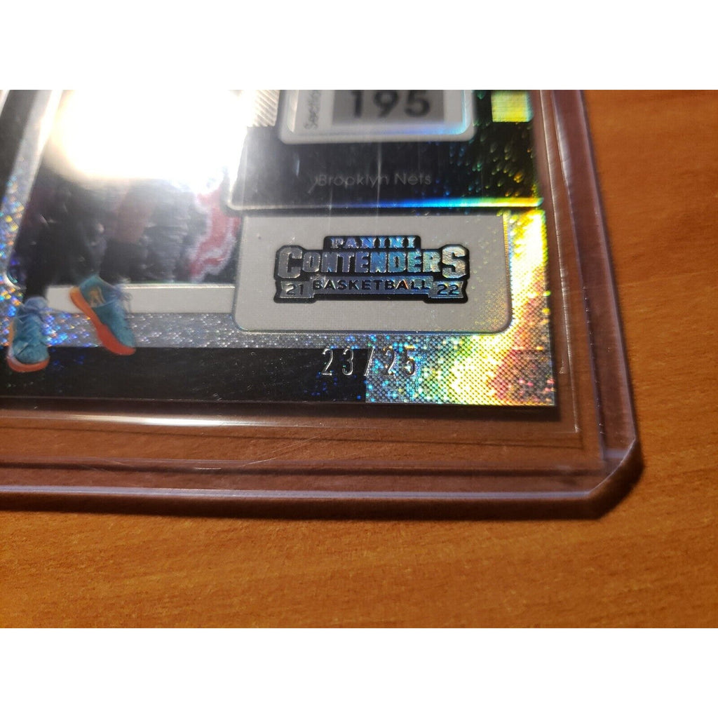 Kyrie Irving 2021-2022 Panini Contenders #74 Opening Night Ticket - Serial #23/25