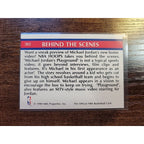 Michael Jordan 1990-1991 NBA Hoops #382 - Chicago Bulls - Playground - NBA