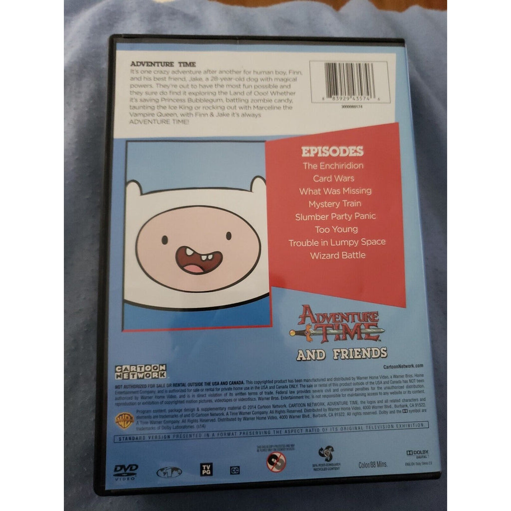 Adventure Time and Friends DVD Cartoon Network Over 80 Minutes Of Content