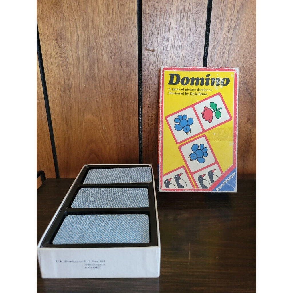 1982 Domino Game by Ravensburger - Dick Bruna - West Germany - 80 038 Complete