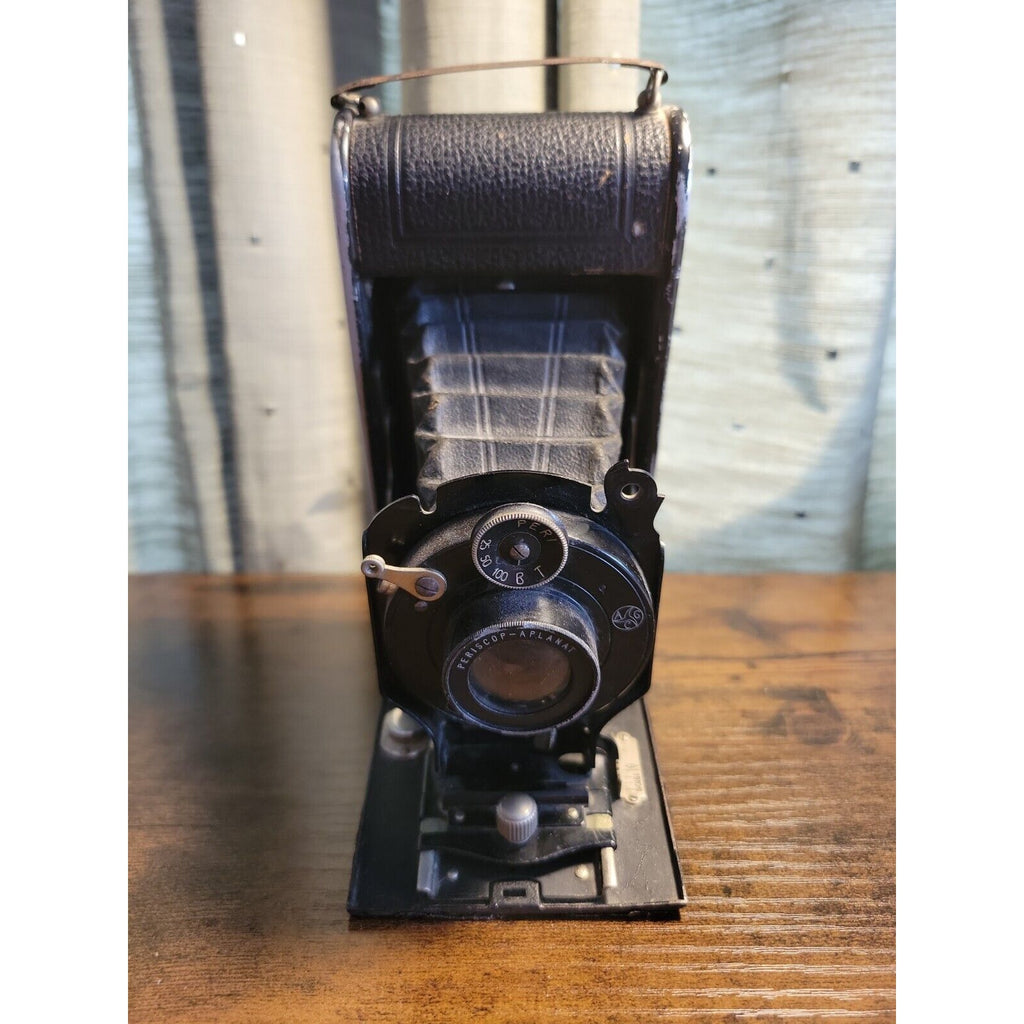 Vintage Contessa Nettel Folding Camera - Periscop-Aplanat Lens - not working