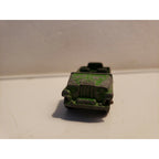 Vintage (Tootsie Toy?) Green Jeep - Metal Diecast Miniature Toy Car