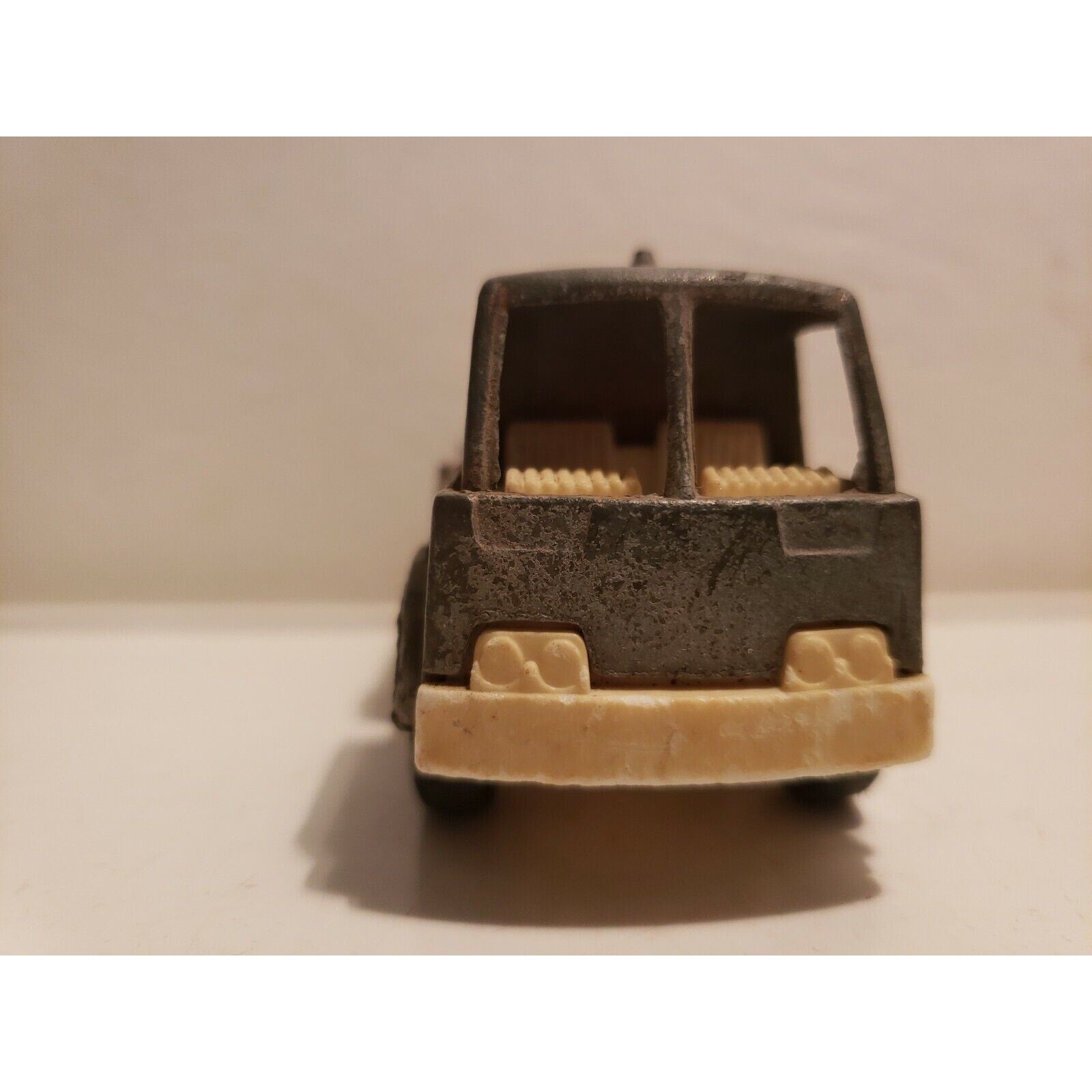 Vintage Tootsietoy Fire Pump Truck - Red and white Made in USA