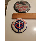 1991 Minnesota Twins '91 AL Western Division Champions Button Pinback