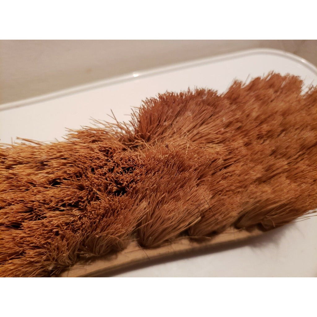 2 Vintage Shoe Shinning Brush 8.25" (100% Horse Hair) - REFLECTOR USA