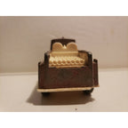 Vintage Tootsietoy Fire Pump Truck - Red and white Made in USA